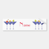 3マルティニカクテルサンダー_コーブ バンパーステッカー (正面)