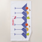 3マルティニカクテルサンダー_コーブ ビーチタオル (正面)