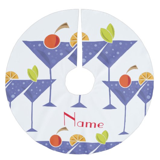 3マルティニカクテルサンダー_コーブ ブラッシュドポリエステルツリースカート (正面)