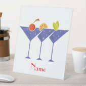 3マルティニカクテルサンダー_コーブ 台座サイン (インサイチュ)