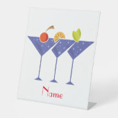 3マルティニカクテルサンダー_コーブ 台座サイン (正面)