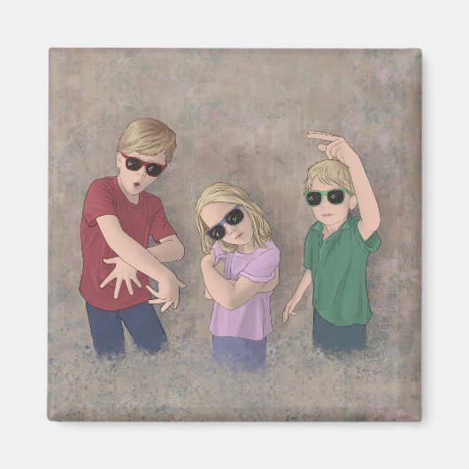 3マンチキン マグネット (正面)