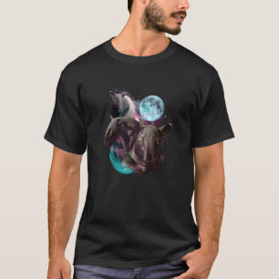3ムーンタピおもしろいルタピラスアートピグ動物愛好家 Tシャツ