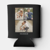 3モダンフォトギャラリーパーソナライズされたクーラーボックス 缶クーラー (裏面)