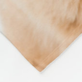 3モダンフォトコラージペットドッグモノグラム フリースブランケット (角)