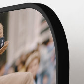 3モダンフォトコラージモノグラム ピックルボールラケット (左詳細)