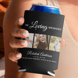 3モダン枚のコラージュ葬儀 缶クーラー