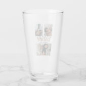 3モダン枚のコラージュ タンブラーグラス (裏面)