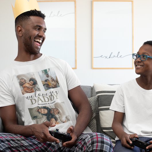 3モダン枚のコラージュ Tシャツ