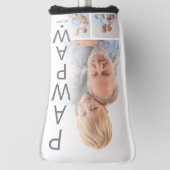 3モダン枚の写真 ゴルフヘッドカバー (回転90)