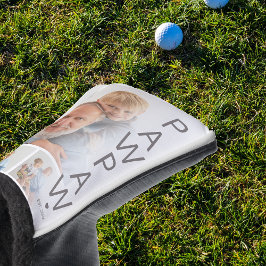 3モダン枚の写真 ゴルフヘッドカバー