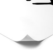 3モダン Xモノクロミニマリスト北欧 ポスター (角)