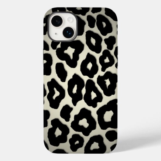 3モダンDヒョウ Case-Mate iPhoneケース (裏面)