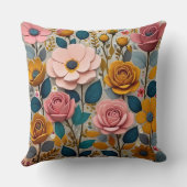 3モダンD切花 クッション (裏面)