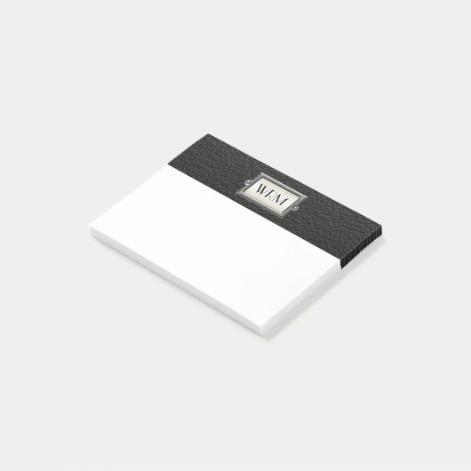 3モノグラムの通の執行役パーソナライズされたの ポストイット (アングル)