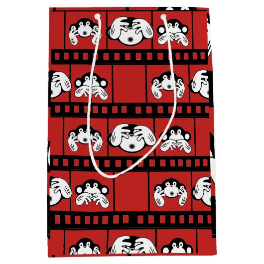 3モンキーズ抱き枕 ミディアムペーパーバッグ (正面)