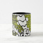 3モンスターの大きいコーヒー・マグの先頭に立ちました マグカップ (中央)