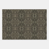 3ユーザーに応援を設定パーティーの折り返し紙 ラッピングペーパーシート (正面)