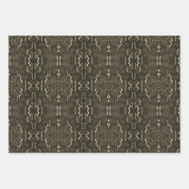 3ユーザーに応援を設定パーティーの折り返し紙 ラッピングペーパーシート