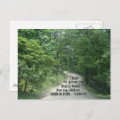 3ヨハネ1:4 ポストカード (正面/裏面)