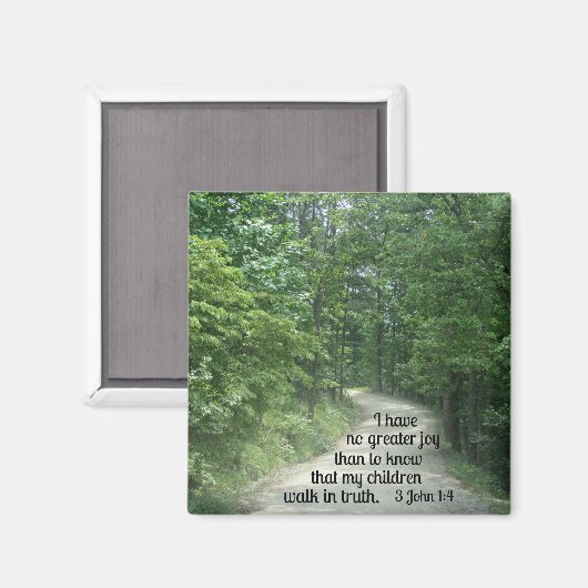 3ヨハネ1:4 マグネット (正面/裏面)