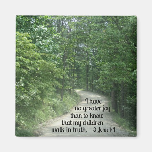 3ヨハネ1:4 マグネット (正面)