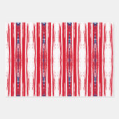 3ラッピング紙シートかわいらしかわいいアメリカスタイル ラッピングペーパーシート (正面3)