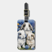 3リトルロプバニーラビット ラゲッジタグ (正面縦)