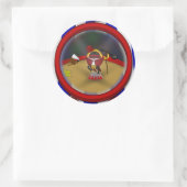 3リングや輪サーカス – リングマスター ラウンドシール (バッグ)