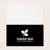 3リーフ | 環境にやさし 名刺 (外部フラット)