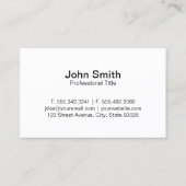 3リーフ | 環境にやさし 2 /テクスチャ 名刺 (裏面)