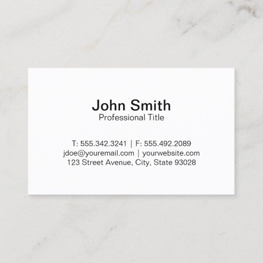 3リーフ | 環境にやさし 2 /テクスチャ 名刺 (裏面)