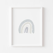 3レインボーのミュートセット子供部屋アートプリント