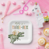 3レックスパーティー紙プレート ペーパープレート (パーティー)