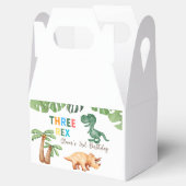 3レックス3歳の誕生日パーティー フェイバーボックス (オープン)