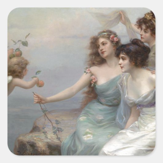 3レディースアンドエンジェル スクエアシール (正面)