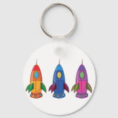 3ロケットキーチェーン キーホルダー (正面)