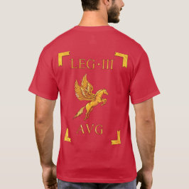 3ローマのLegio IIIオーガスタVexillumのTシャツ Tシャツ