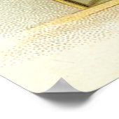 3ヴィンテージ愛らしいミュージカル猫プリント ポスター (角)