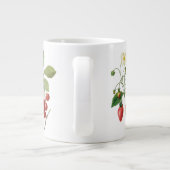 3ヴィンテージ違う植物果実別Redoute ジャンボコーヒーマグカップ (裏面)