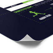 3ヶ月ボディウェイトカーディオ+コアポスター ポスター (角)