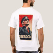 3世アメリカ人プライド 7月4日Tシャツ Tシャツ (裏面)