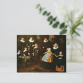 3世代のグループポートレート ポストカード (スタンド正面)