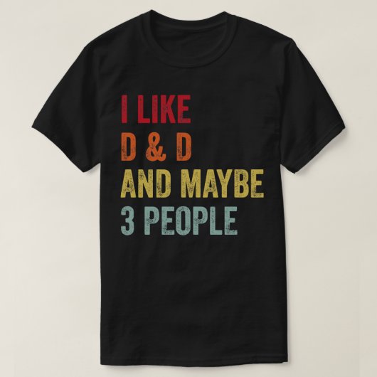3人くらい欲しい Tシャツ (デザイン正面)