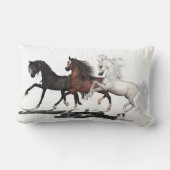 3人のアラビア人は腰神経の枕13" 2味方しましたx 21 " ランバークッション (裏面)