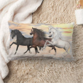 3人のアラビア人は腰神経の枕13" 2味方しましたx 21 " ランバークッション (ブランケット)