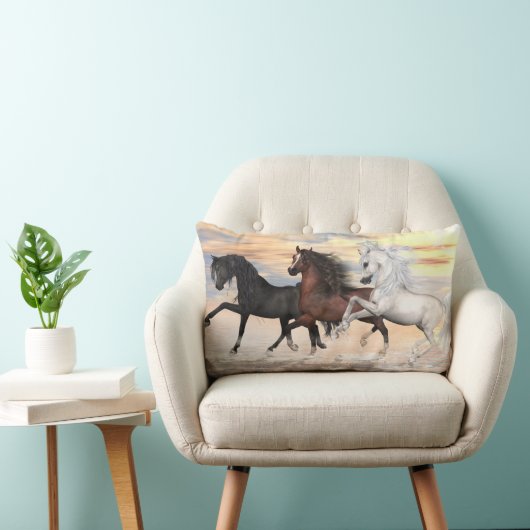 3人のアラビア人は腰神経の枕13" 2味方しましたx 21 " ランバークッション (椅子)