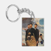 3人のアンパイヤ キーホルダー (正面左)