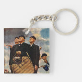 3人のアンパイヤ キーホルダー (裏面)