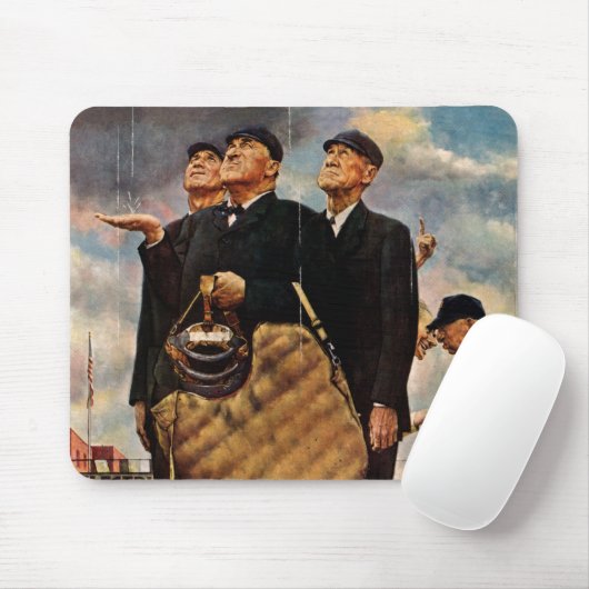 3人のアンパイヤ マウスパッド (マウス)
